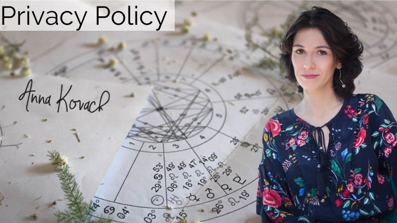 Anna Kovach Astrologer Privacy Policy